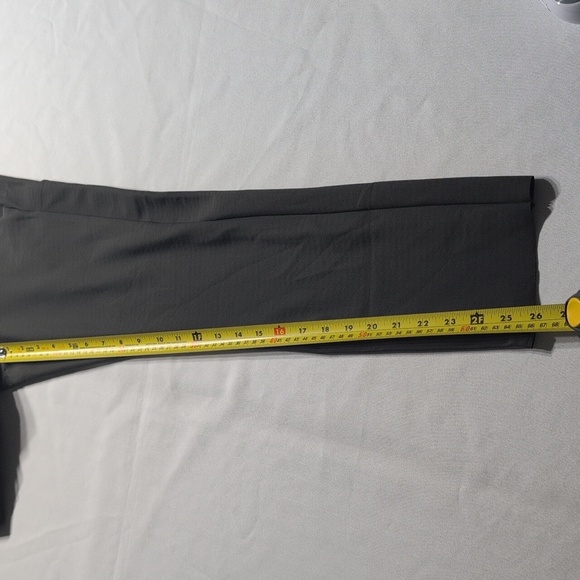 Athleta Grey/Green Trauser Ankle Zipper Size 2P - Picture 4 of 12